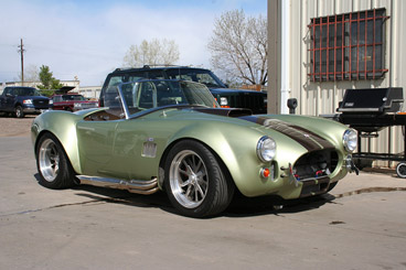 Gordies Garage | Green Cabrio